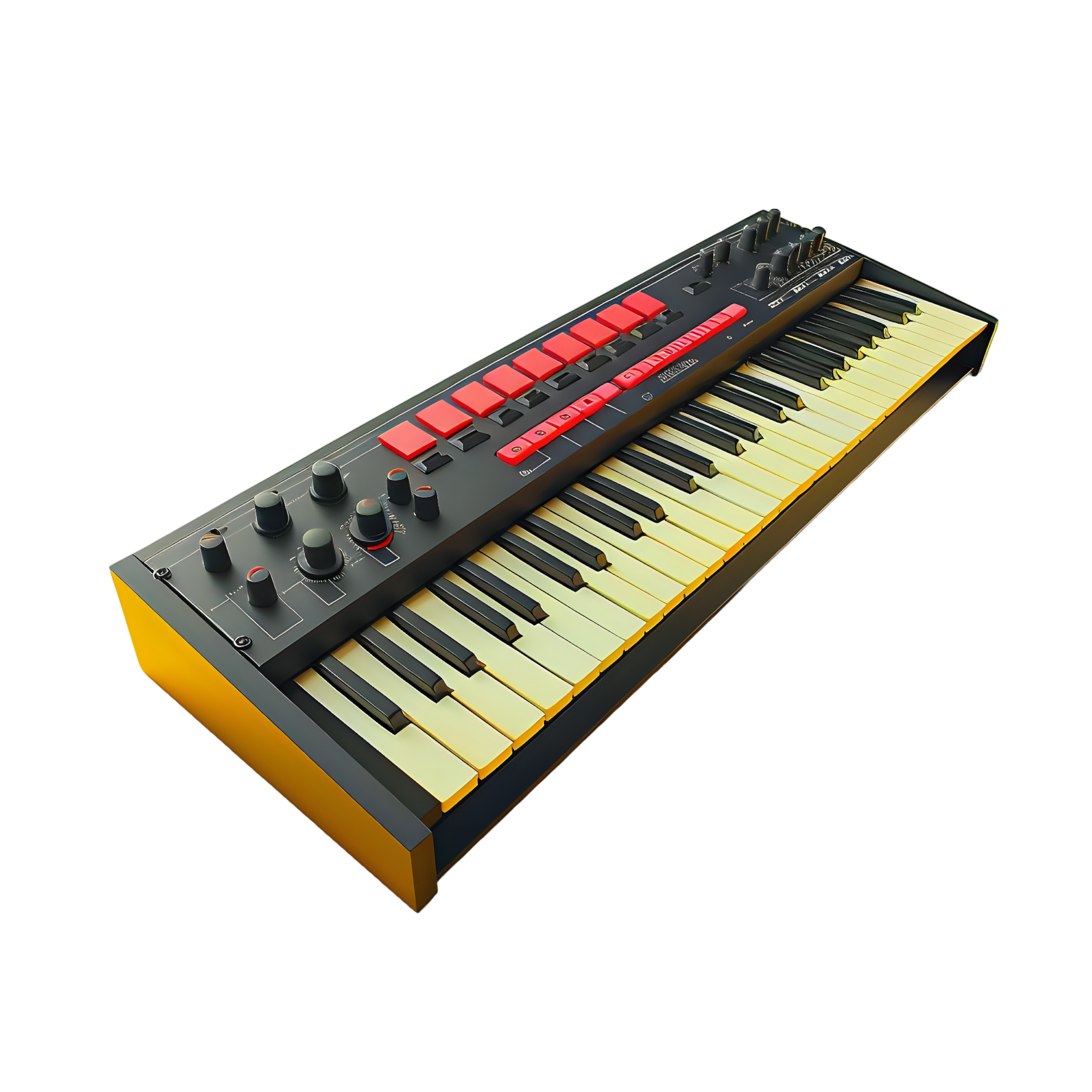 Piano and keyboard
