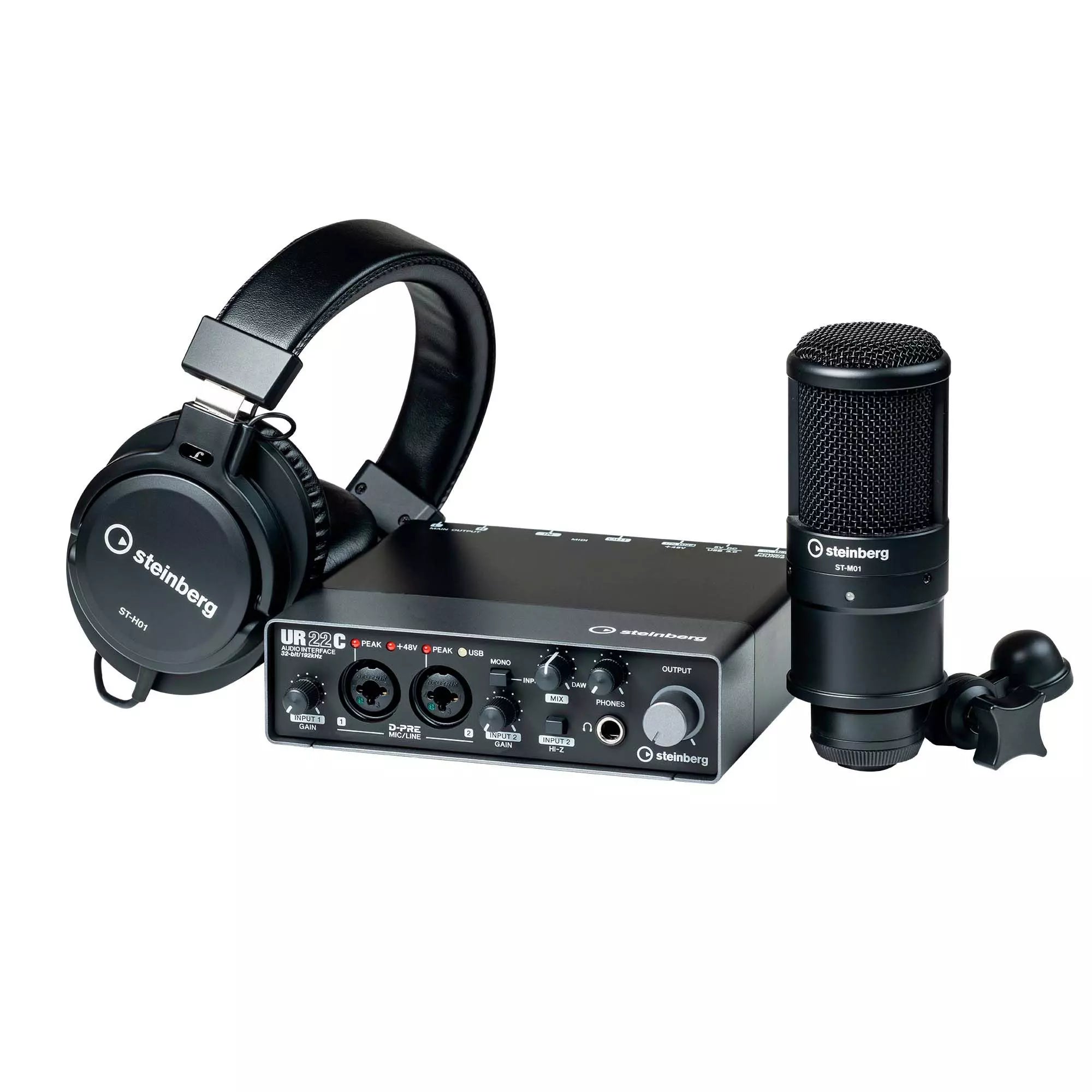 STEINGBERG UR22C RD R PACK USB AUDIO INTERFACE PACK