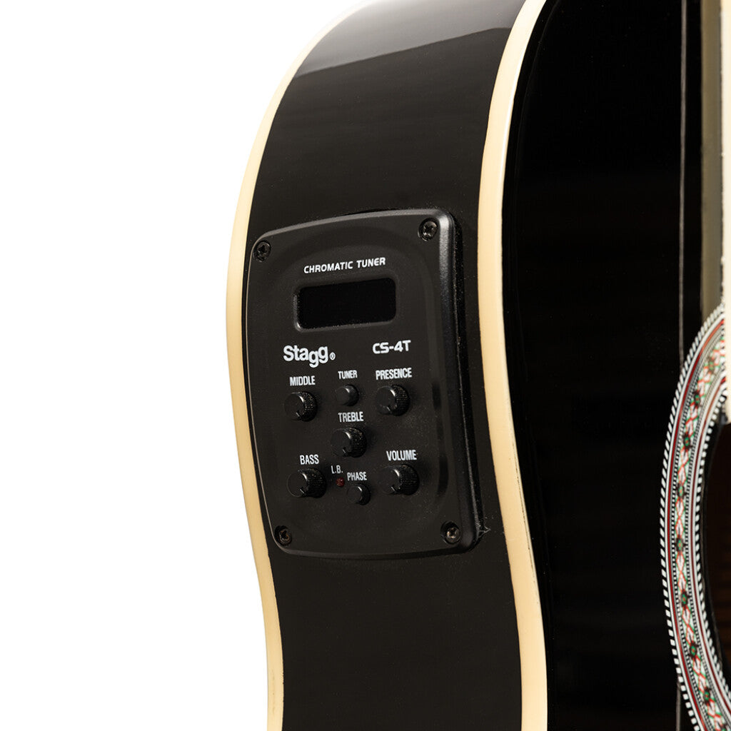 Classic Guitar | Stagg | Scl60-Tce Blk
