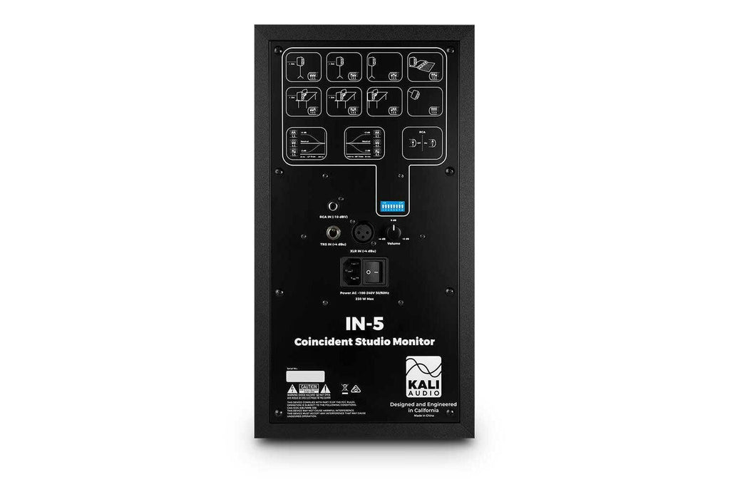 Kali Audio - IN-5-EU (IN-5 Coincident 3-way Studio Monitor (Black))"- (Pair)