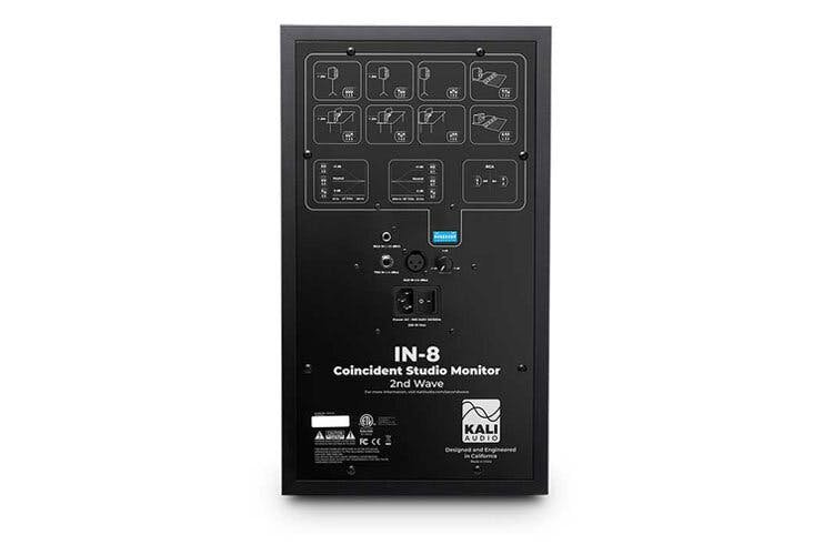 Kali Audio - IN-8 V2 (IN-8 V2 Coincident 3-way Studio Monitor (Black))"- (Pair)