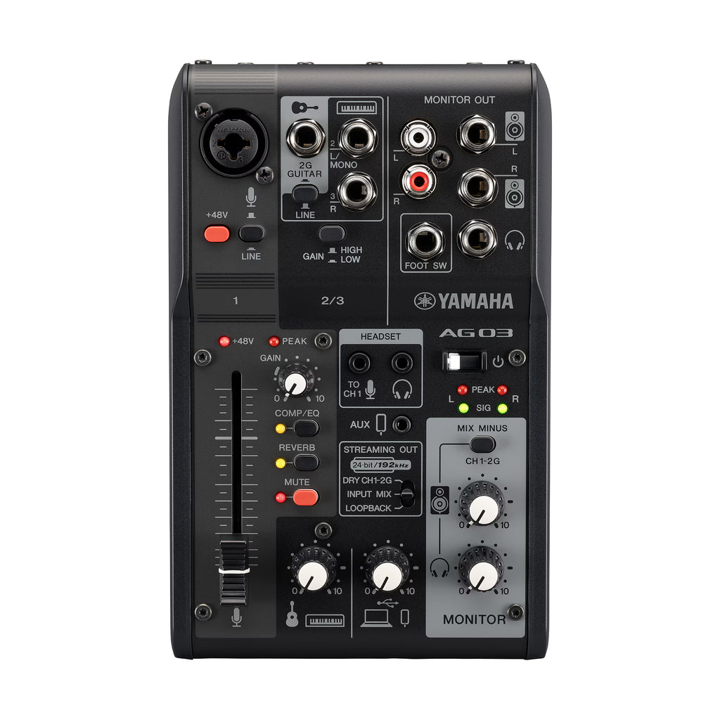 YAMAHA AG03MK2 B MIXING CONSOLE BLACK