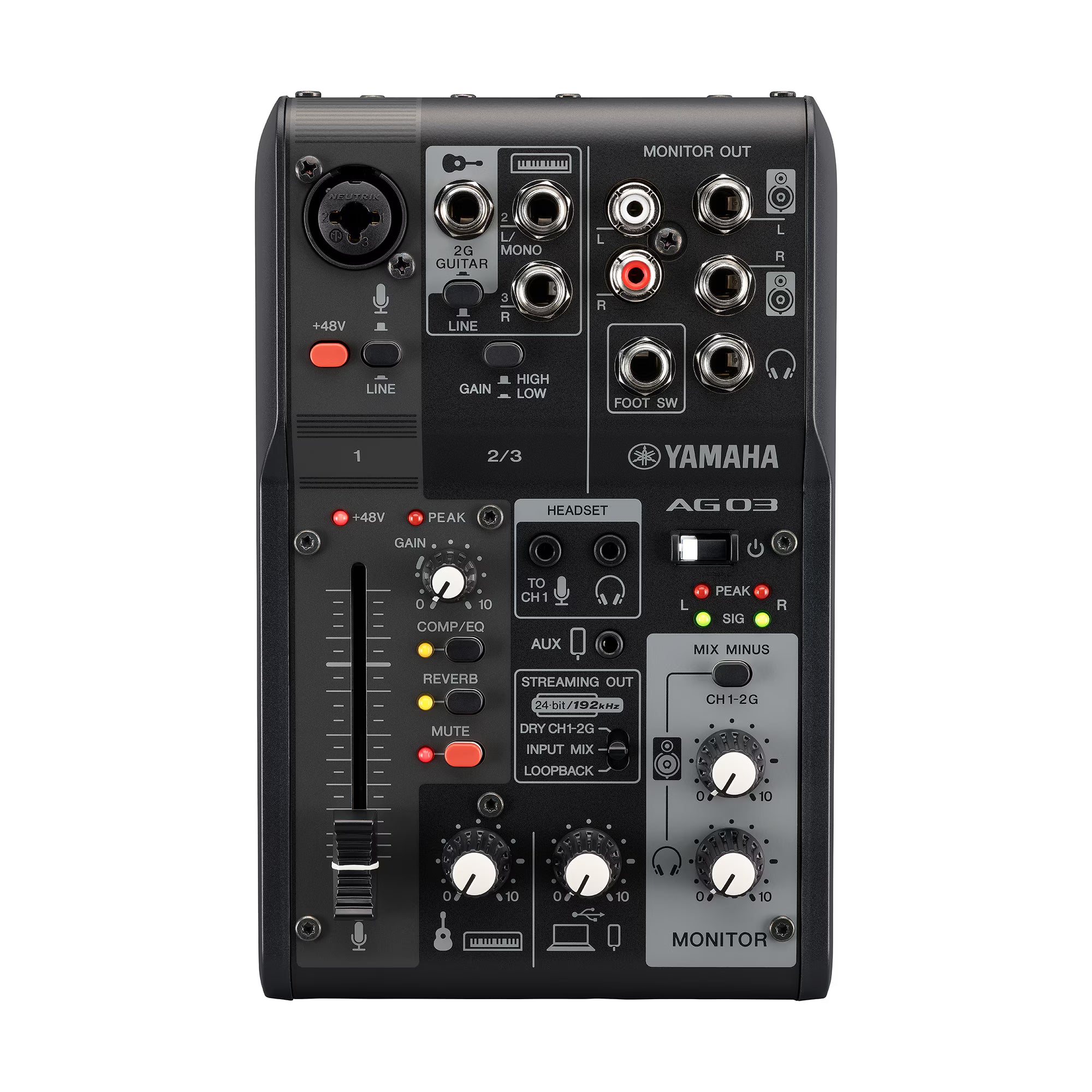 YAMAHA AG03MK2 B MIXING CONSOLE BLACK
