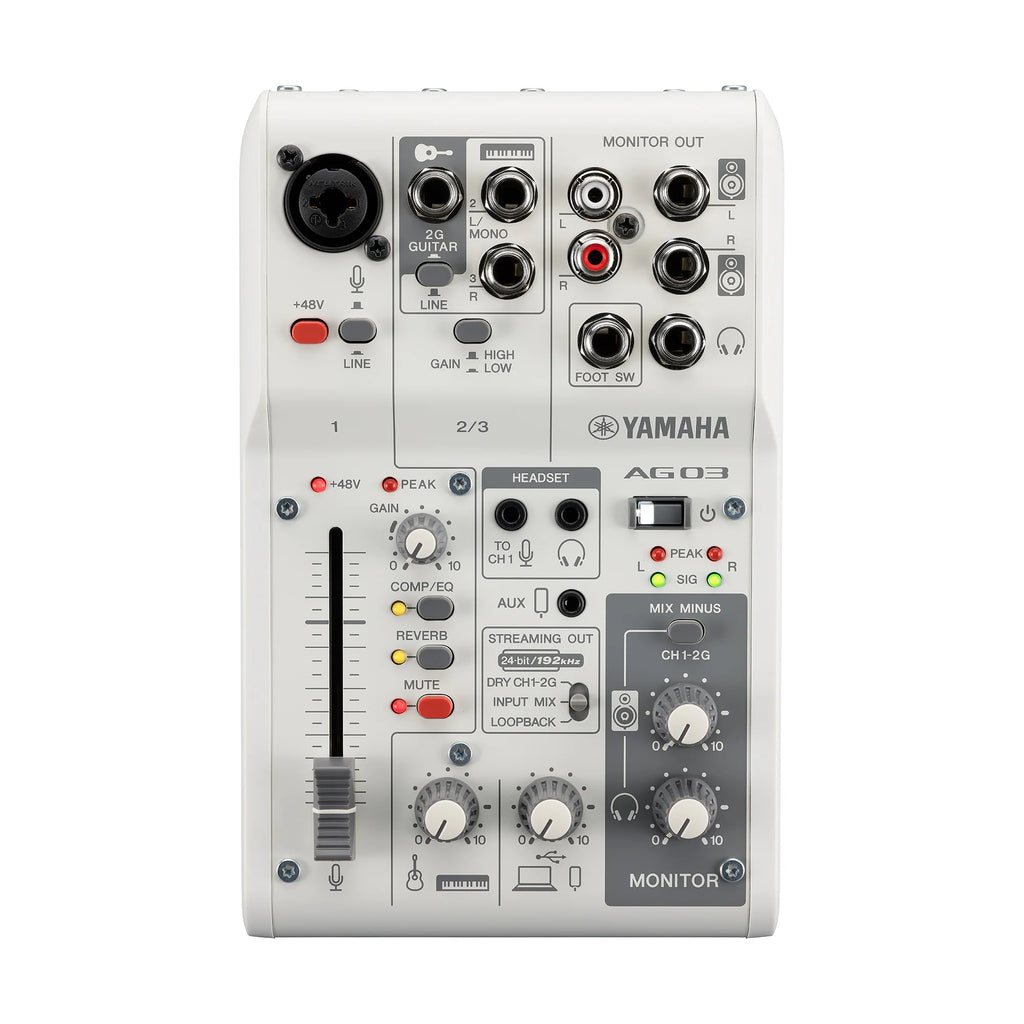 YAMAHA AG03MK2 W MIXING CONSOLE WHITE