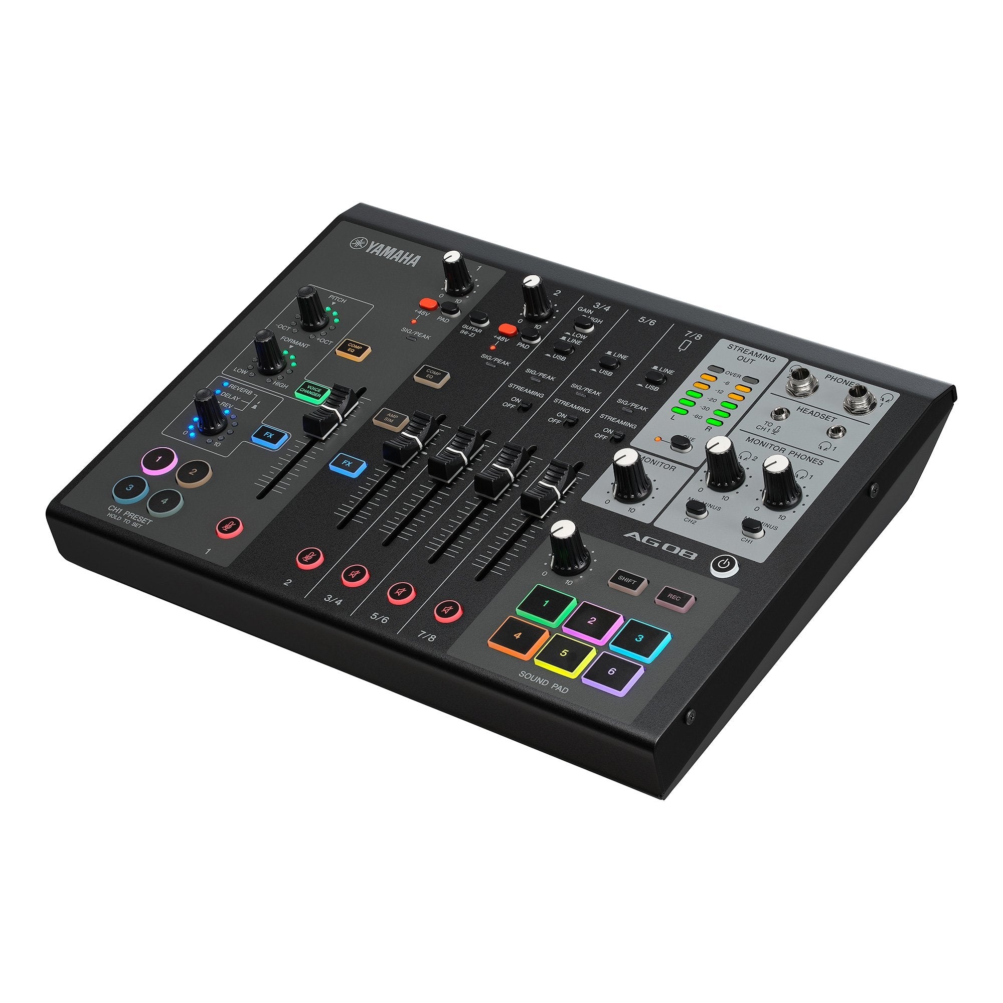 YAMAHA AG08 B MIXING CONSOLE
