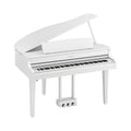 YAMAHA CLP-865PWH GRAND DIGITAL PIANO WITH BENCH