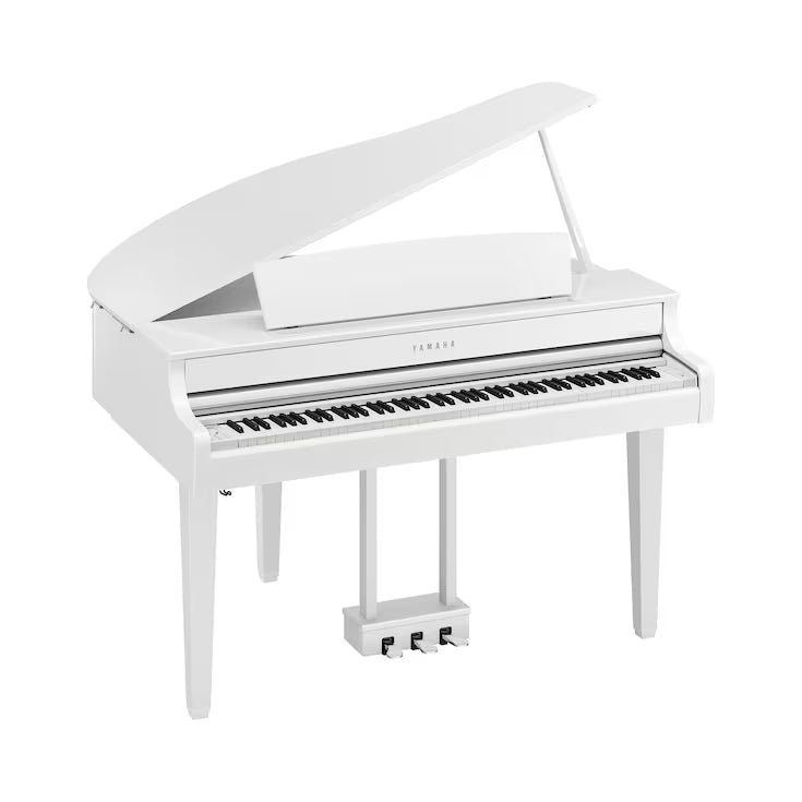YAMAHA CLP-865PWH GRAND DIGITAL PIANO WITH BENCH