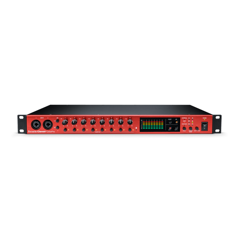 foucsrite Clarett+ OctoPre