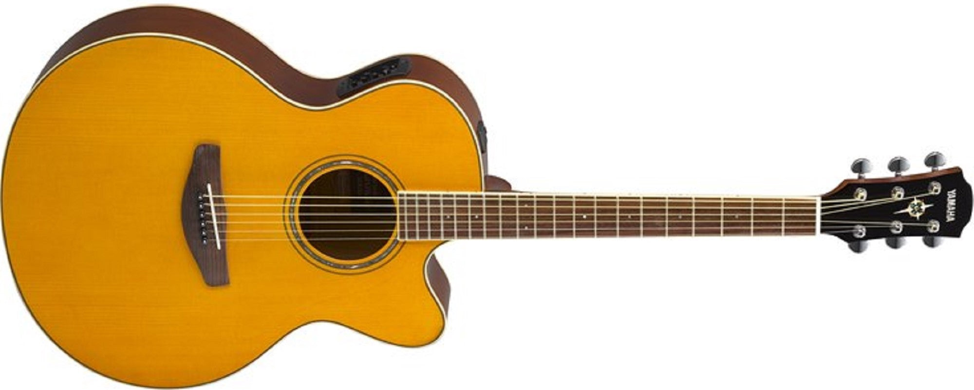 YAMAHA CPX600 VINTAGE TINT ACOUSTIC GUITAR