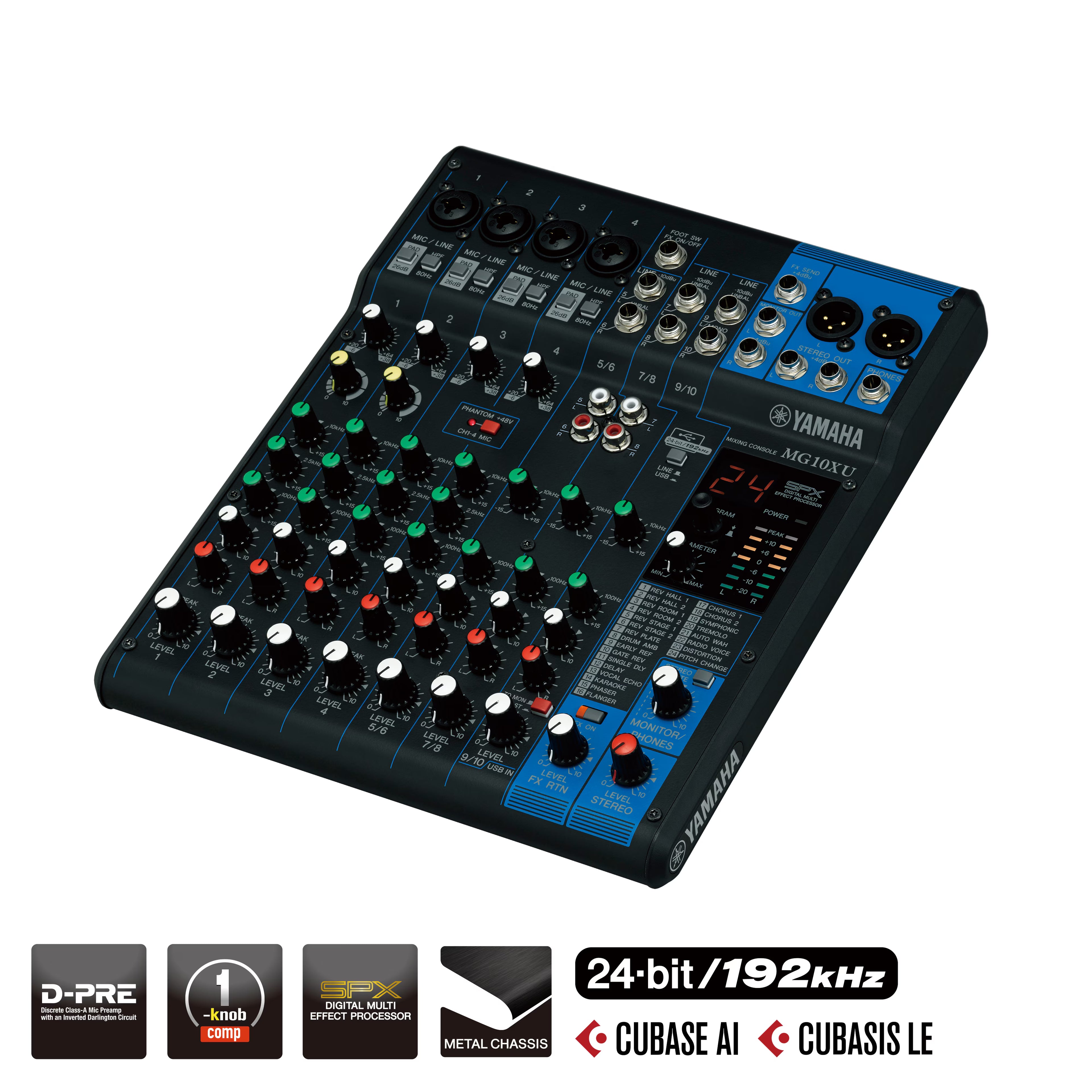 MG10XU YAMAHA MIXING CONSOLE