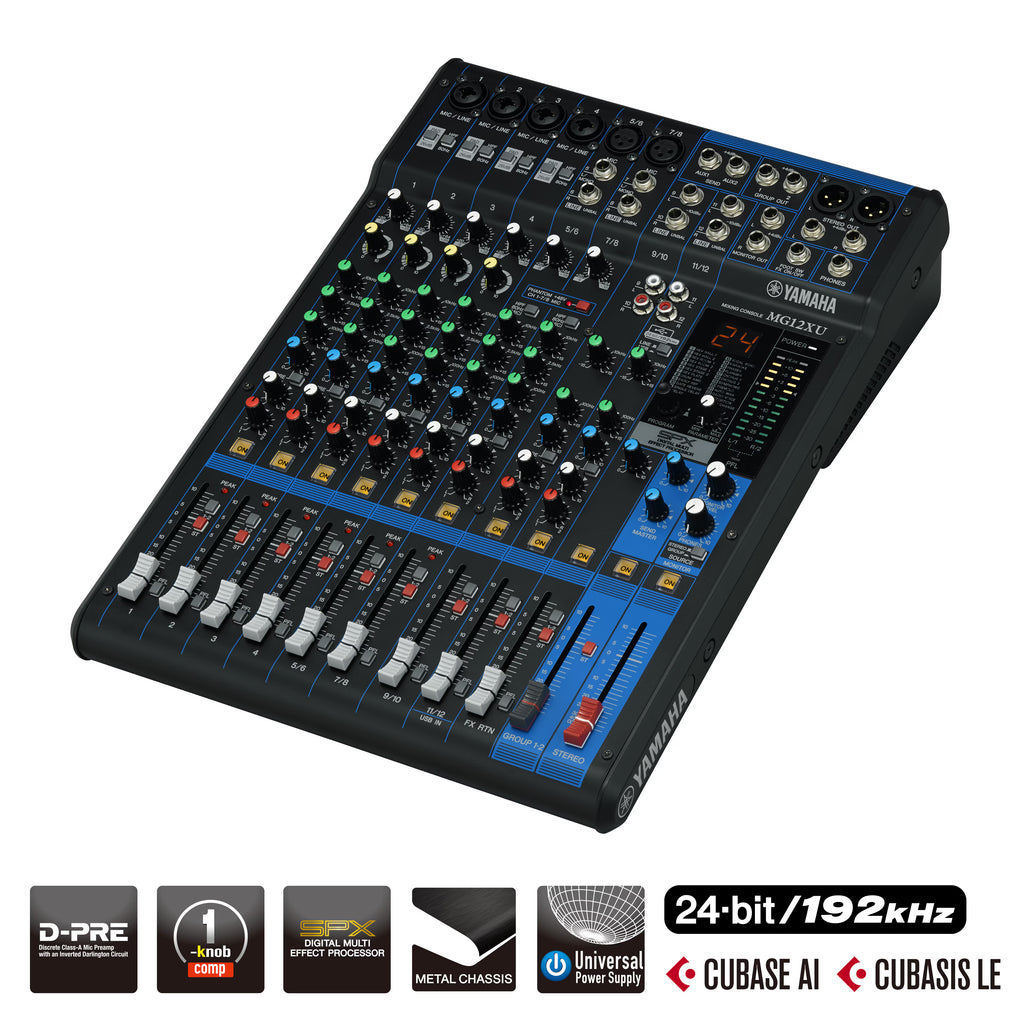 MG12 YAMAHA MIXING CONSOLE