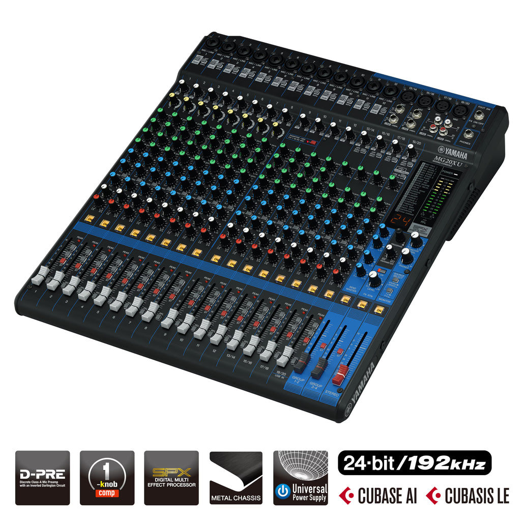 MG20XU YAMAHA MIXING CONSOLE