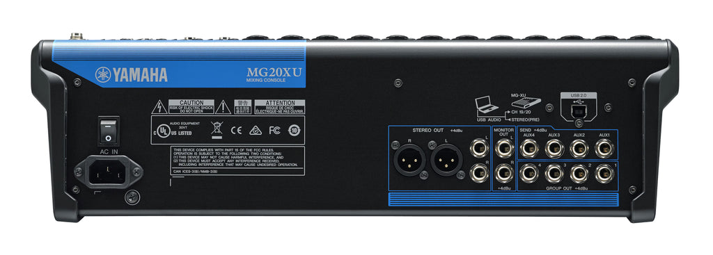 MG20XU YAMAHA MIXING CONSOLE