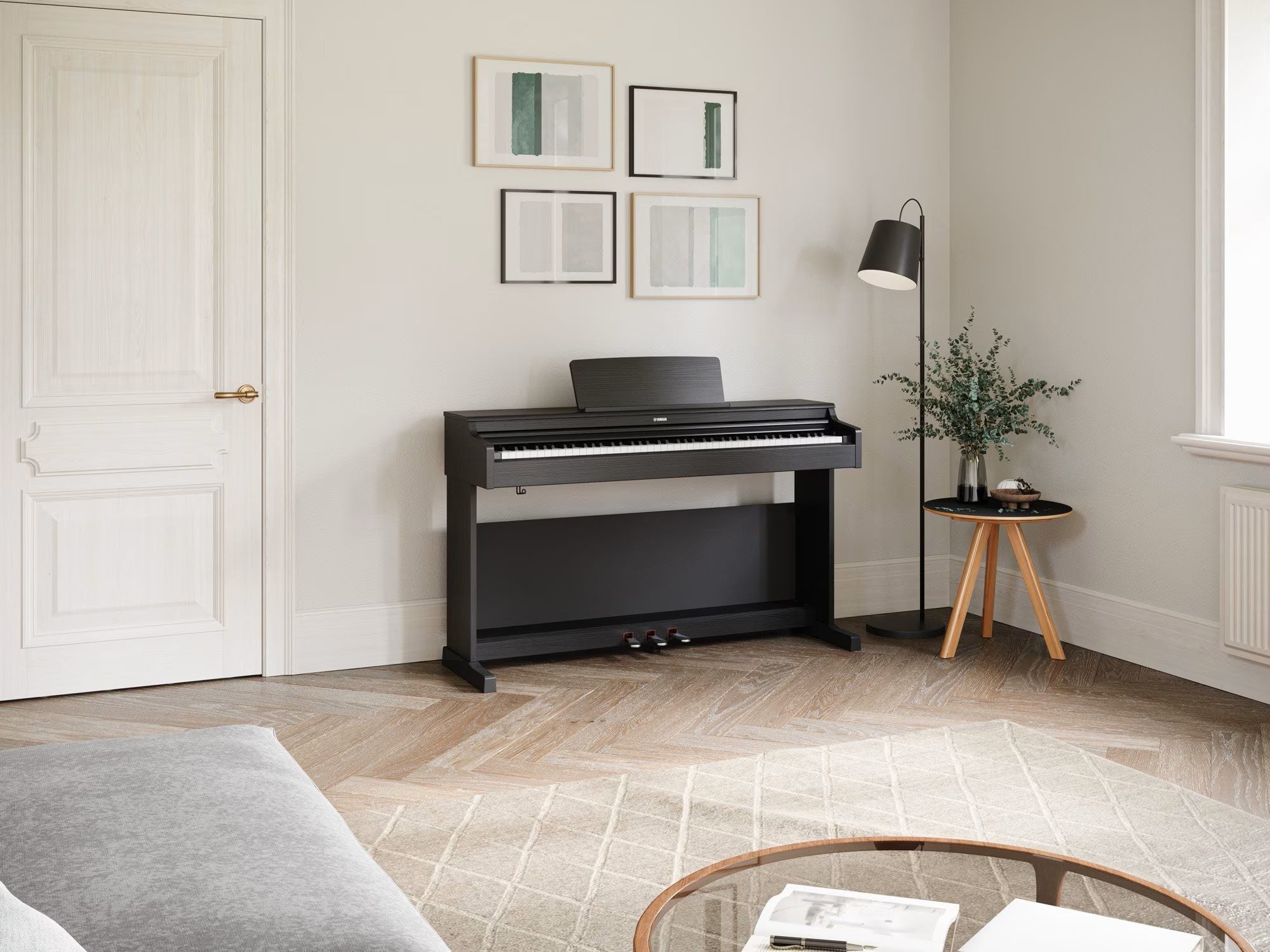 YAMAHA YDP-165B DIGITAL PIANO BLACK