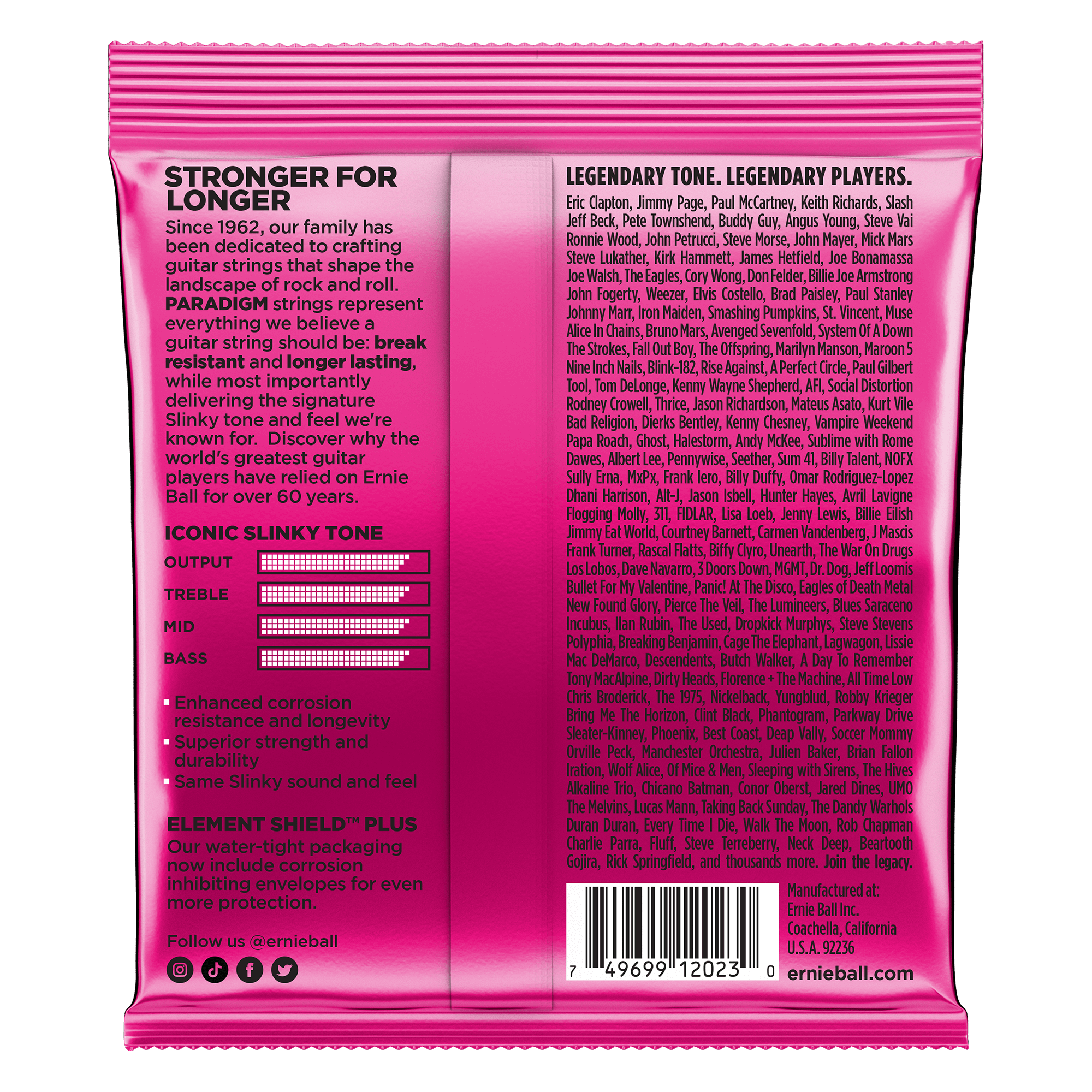 Strings | Ernie Ball | 2023