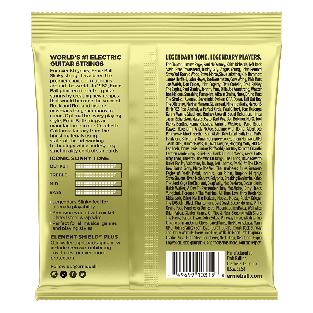 Electric Strings | Ernie Ball | 2214