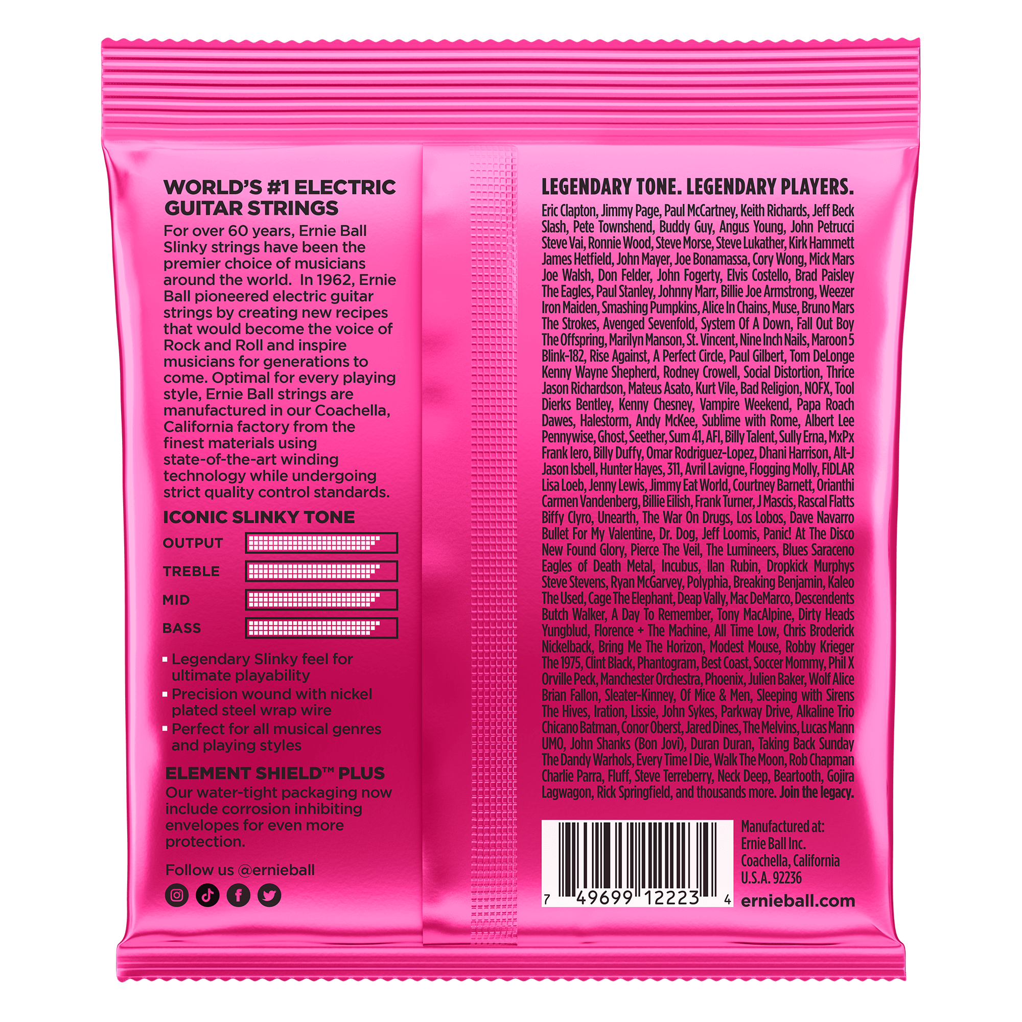 Electric Strings | Ernie Ball | 2223