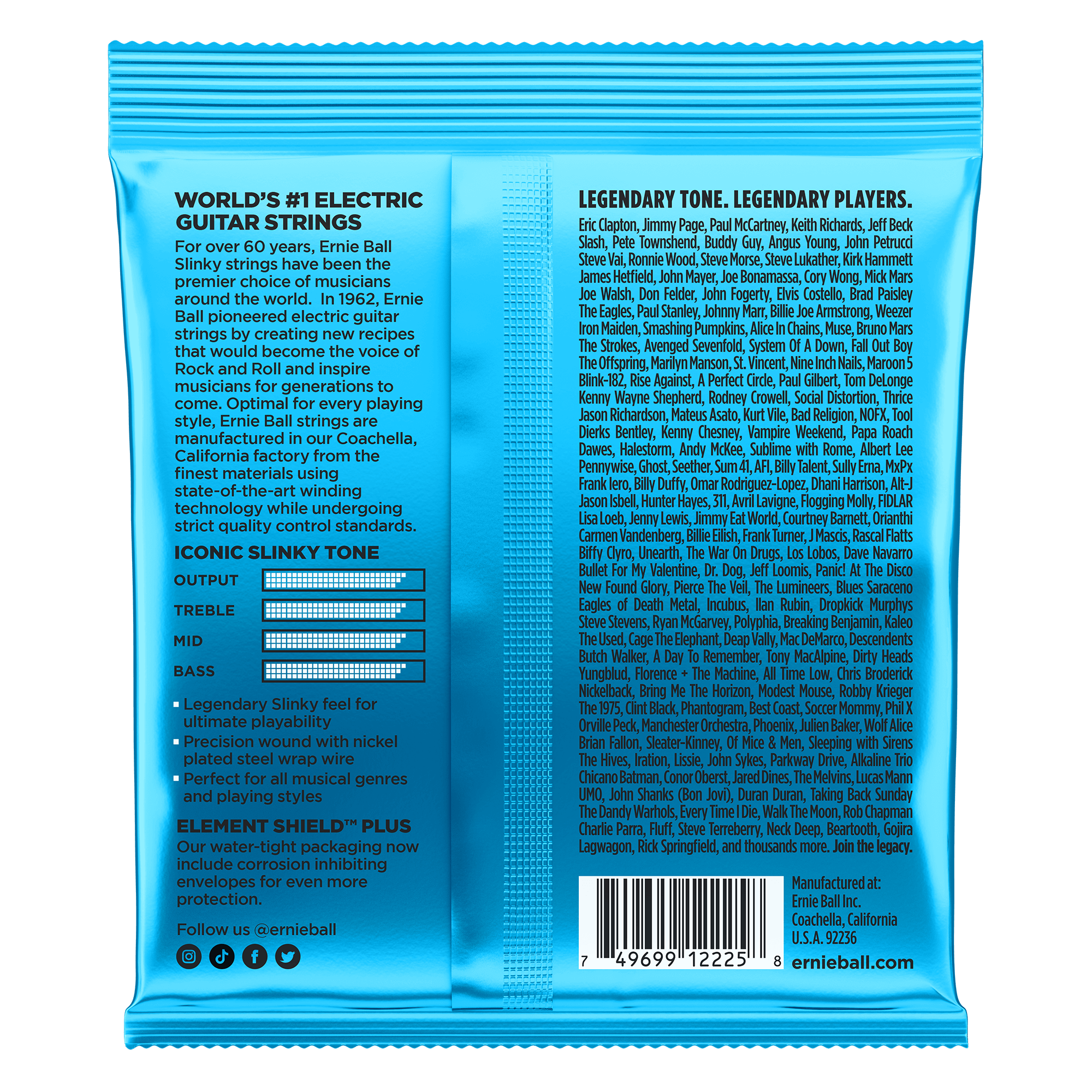 Strings | Ernie Ball | 2225