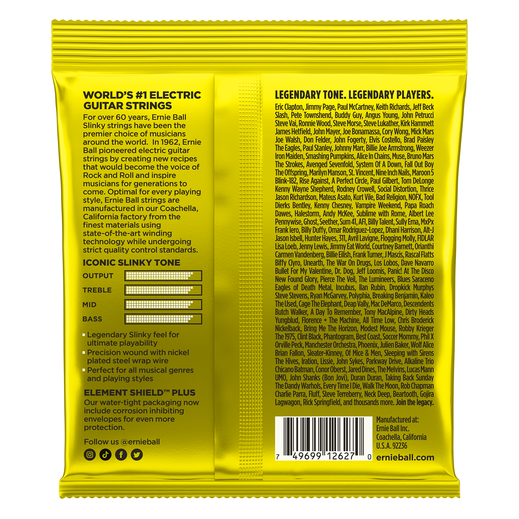 Strings | Ernie Ball | 2627