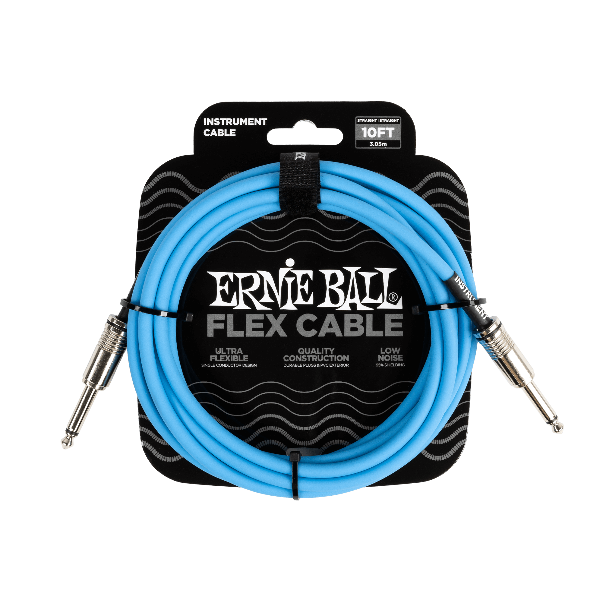 Cable | Ernie Ball | po6412 Straight 10ft - Blue