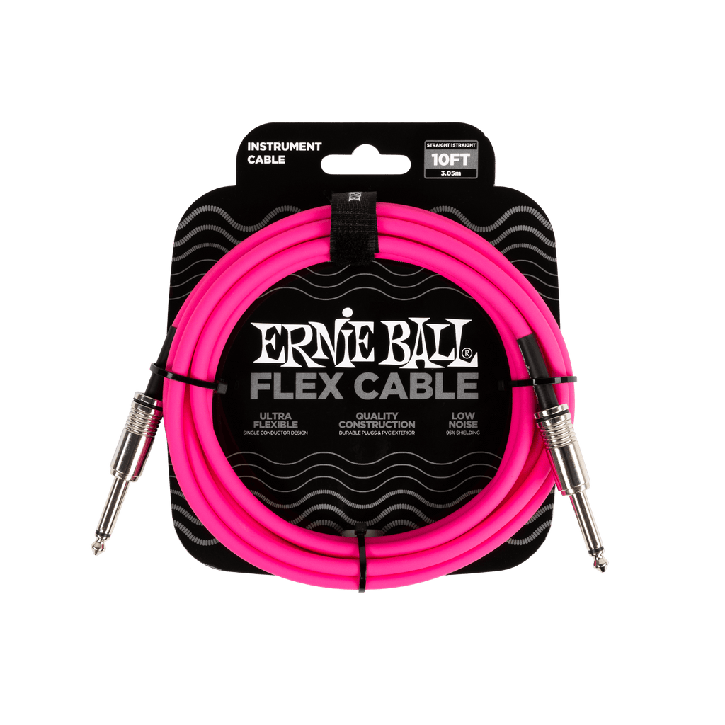 Cable | Ernie Ball | po6413 strt 10ft - Pink