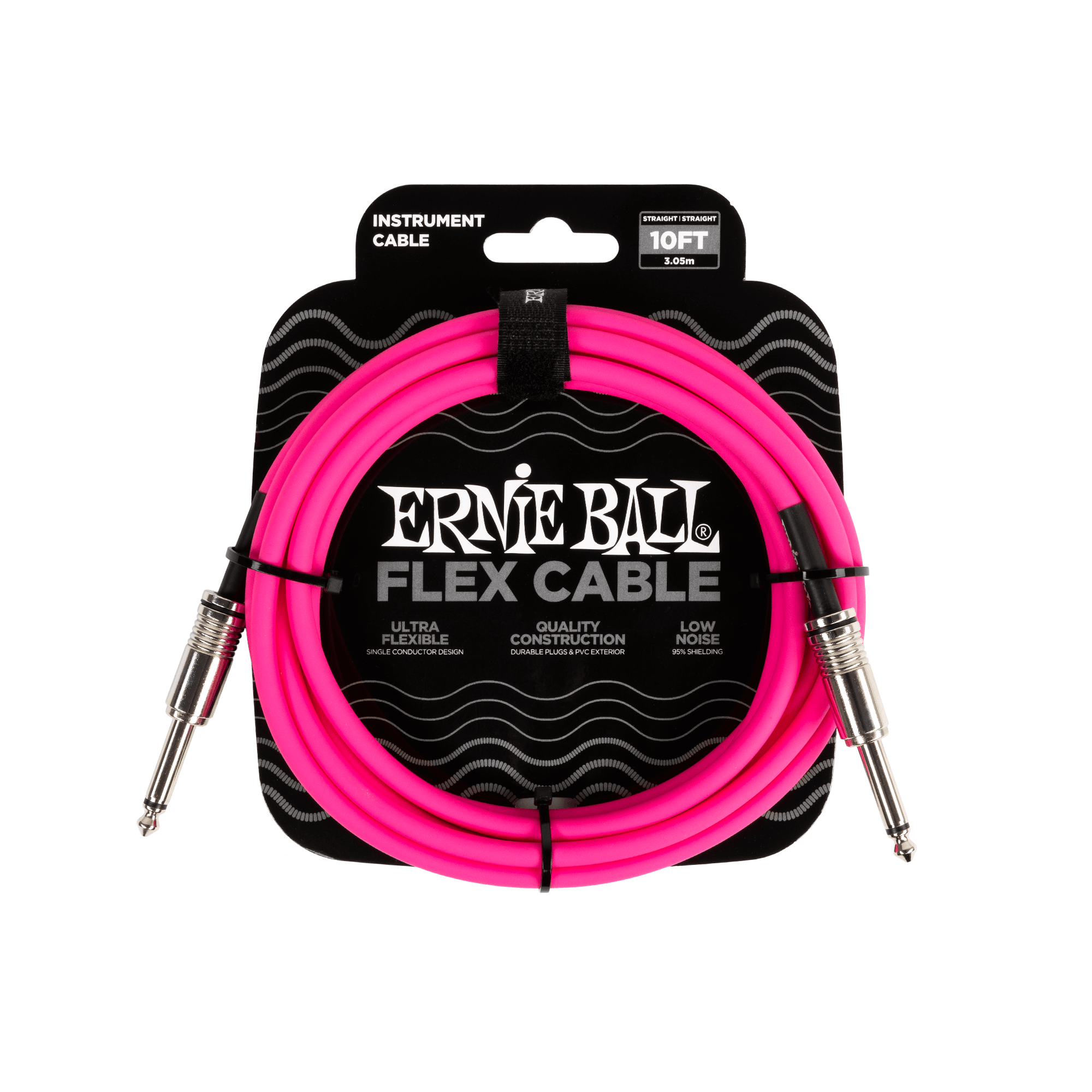 Cable | Ernie Ball | po6413 strt 10ft - Pink