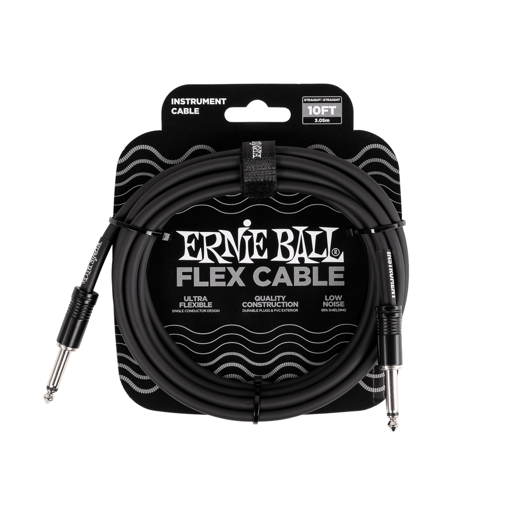 Cable | Ernie Ball | po6434 10FT Straight/Straight - black