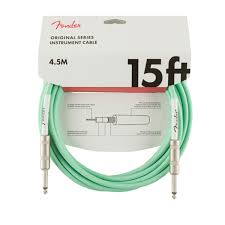 Cable | Fender | Original Series  4.5M-Surf Green