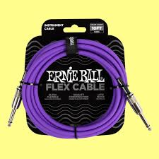 Cable | Ernie Ball | po6415 Straight 10ft - Purple