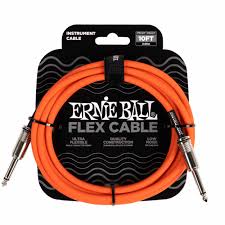 Cable | Ernie Ball | po6415 Straight 10ft - Orange