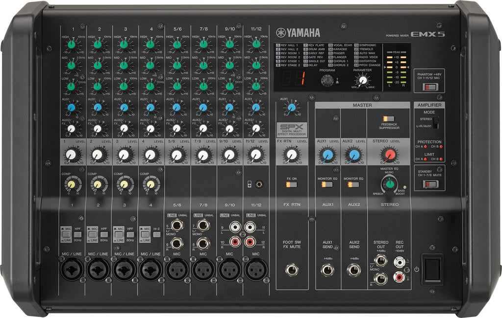 EMX5 YAMAHA POWER MIXER