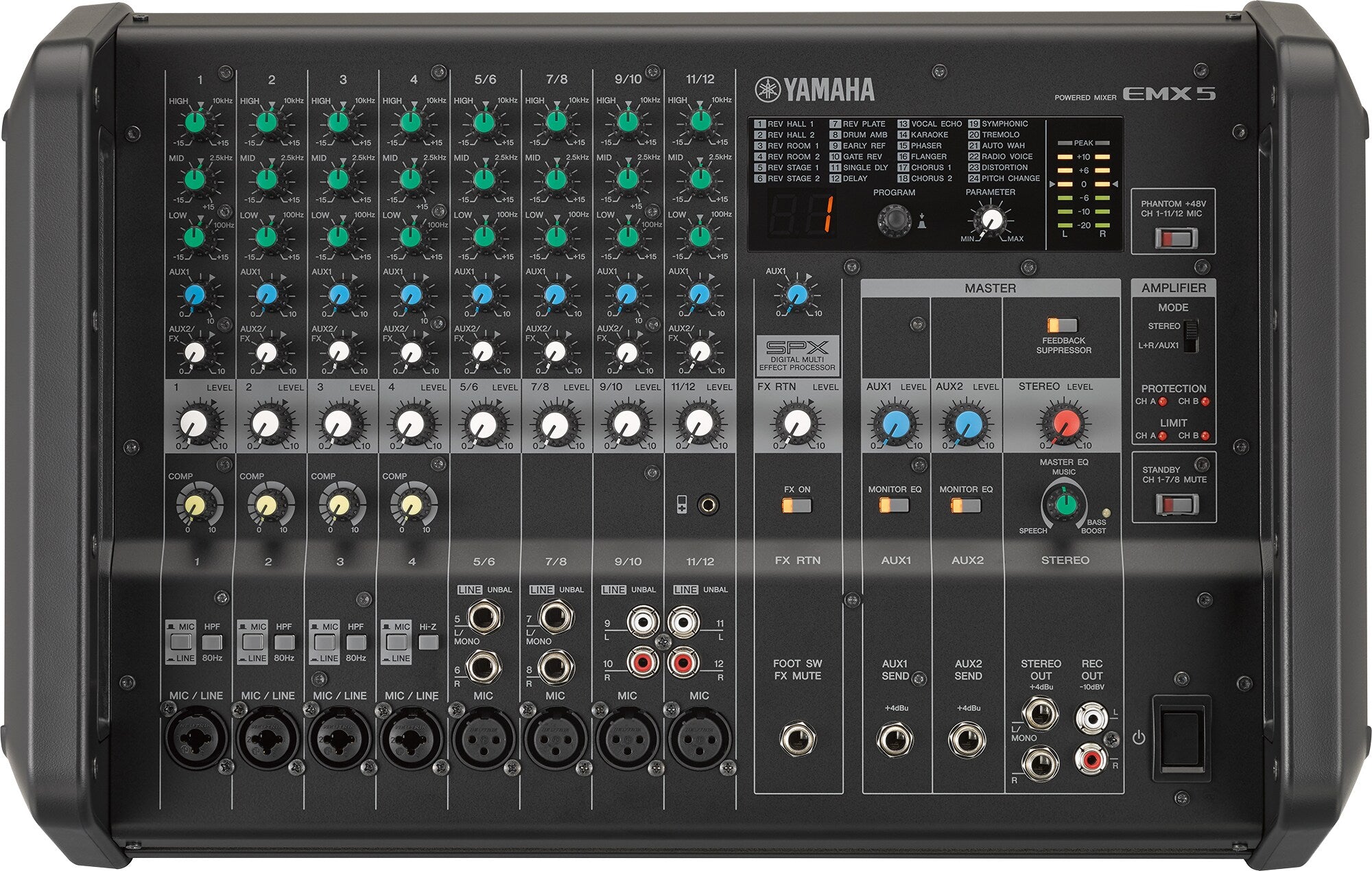EMX5 YAMAHA POWER MIXER