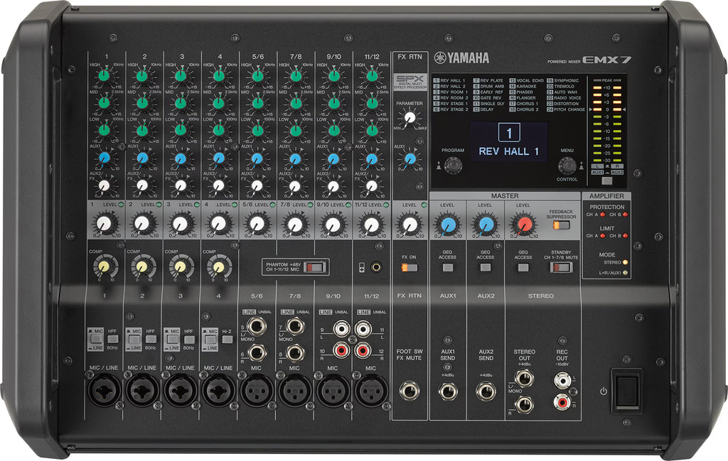 EMX7 YAMAHA POWER MIXER