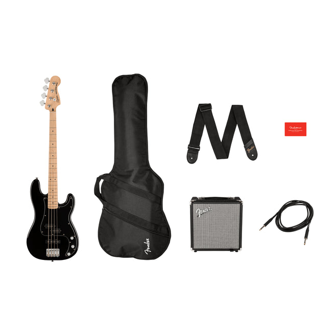 Bass Pack | Squire by fender | Bk Bj Bass Jp