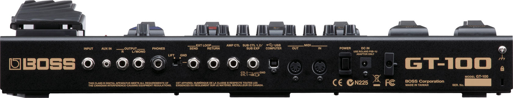 Multi Effect | Boss | Gt-100 V2