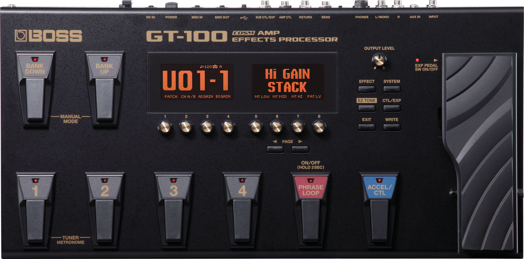 Multi Effect | Boss | Gt-100 V2