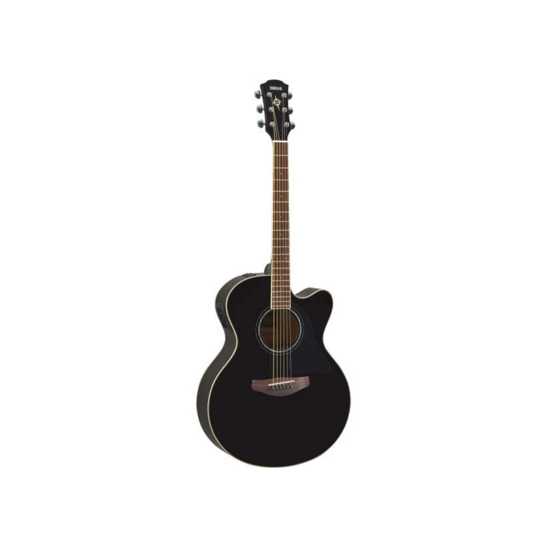 YAMAHA CPX600 BLACK ACOUSTIC GUITAR