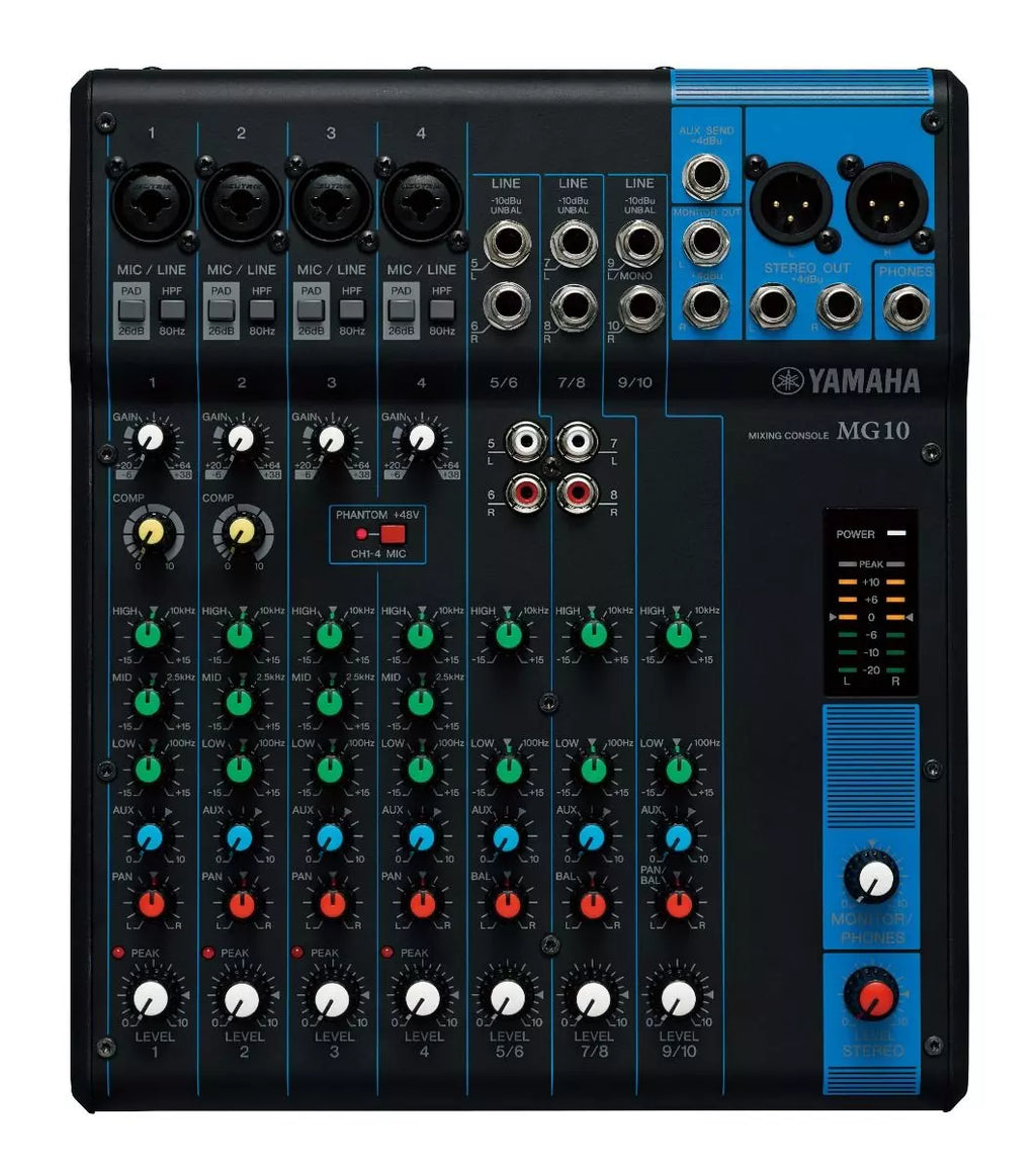 MG10 YAMAHA MIXING CONSOLE