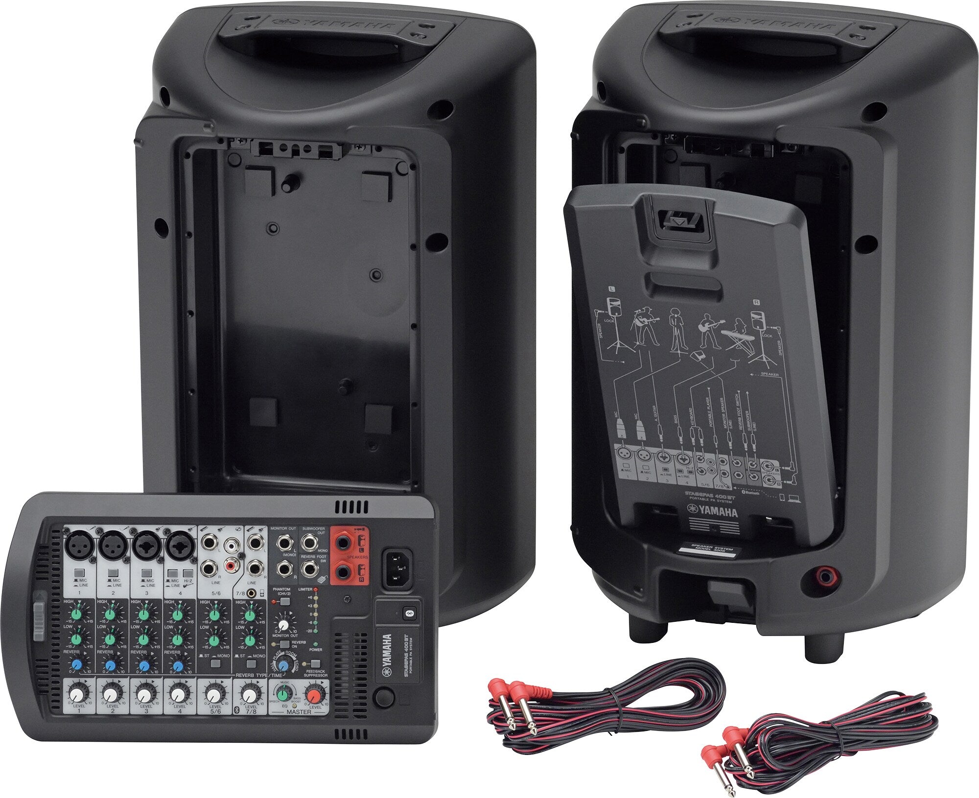 STAGEPAS400BT YAMAHA PORTABLE PA SYSTEM