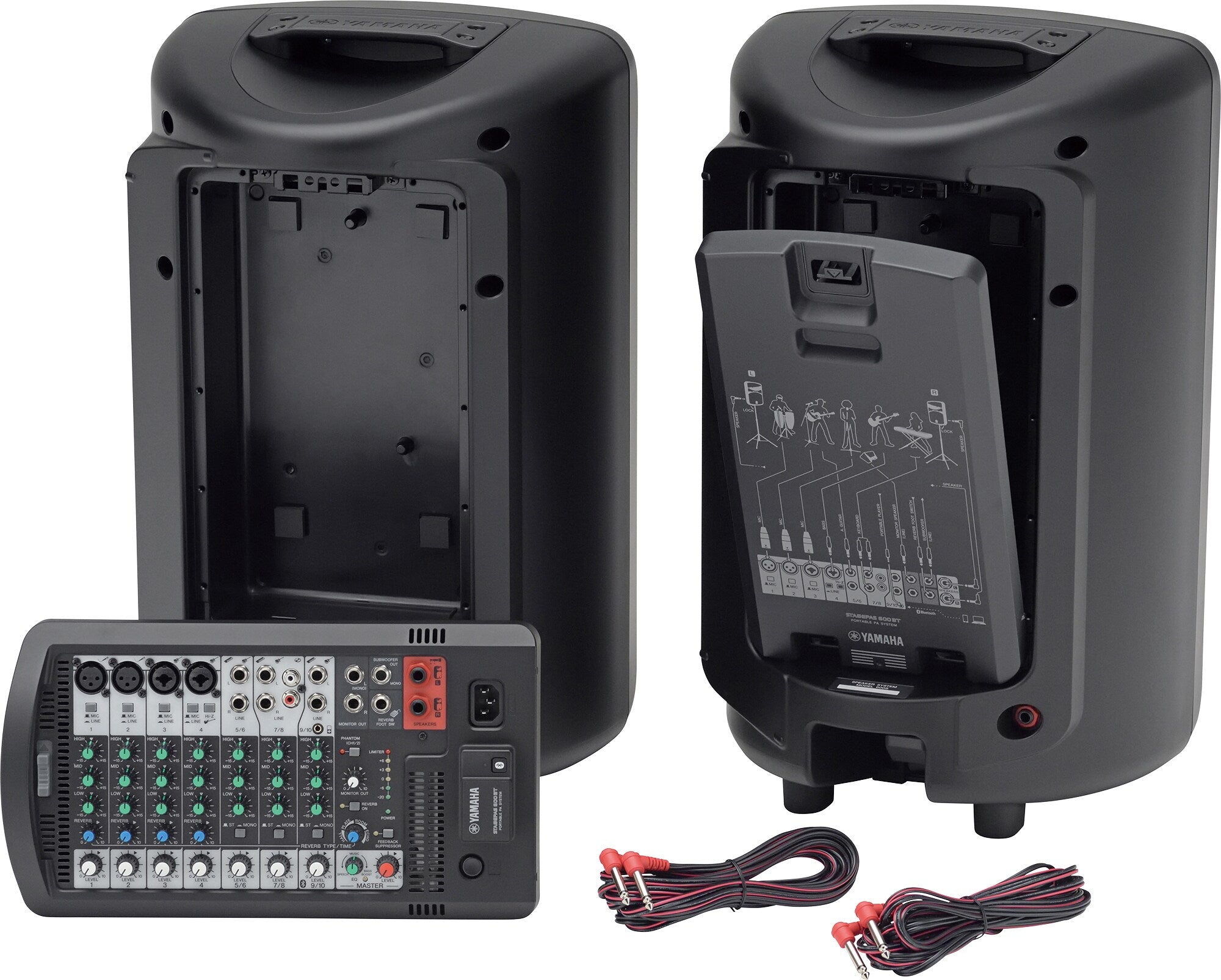 STAGEPAS600BT YAMAHA PORTABLE PA SYSTEM